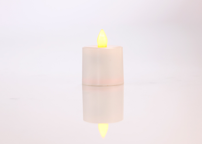 remote control amber rechargeable tea light candle