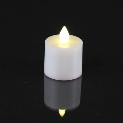 Warm White Flameless Recharegable Tea Light Candle